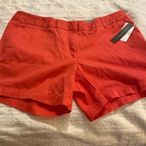 Coral colored shorts new with tags